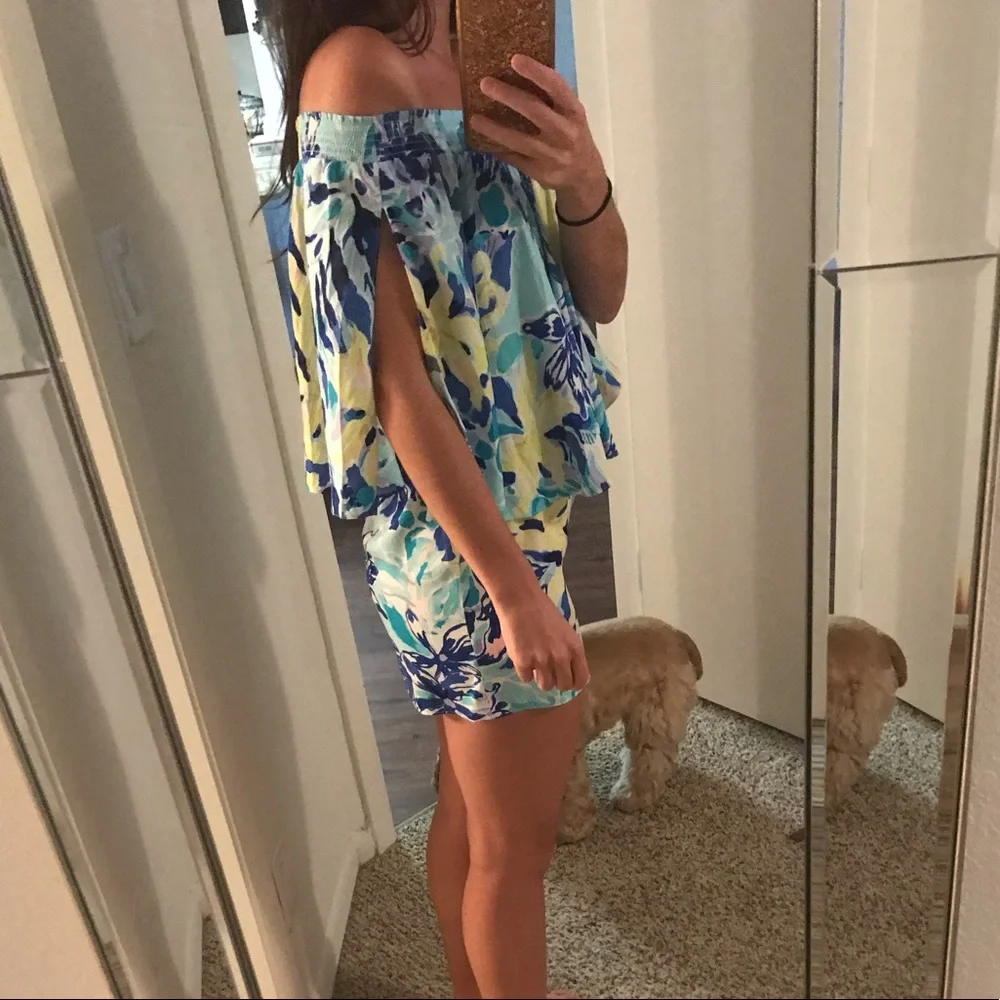 Lilly Pulitzer Arbelle romper - Picture 3 of 3